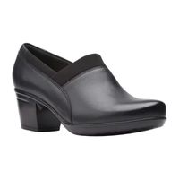 Clarks Womens Emslie Summit Slip-On Shoe