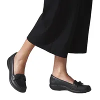 Clarks Womens Ashland Bubble Loafers