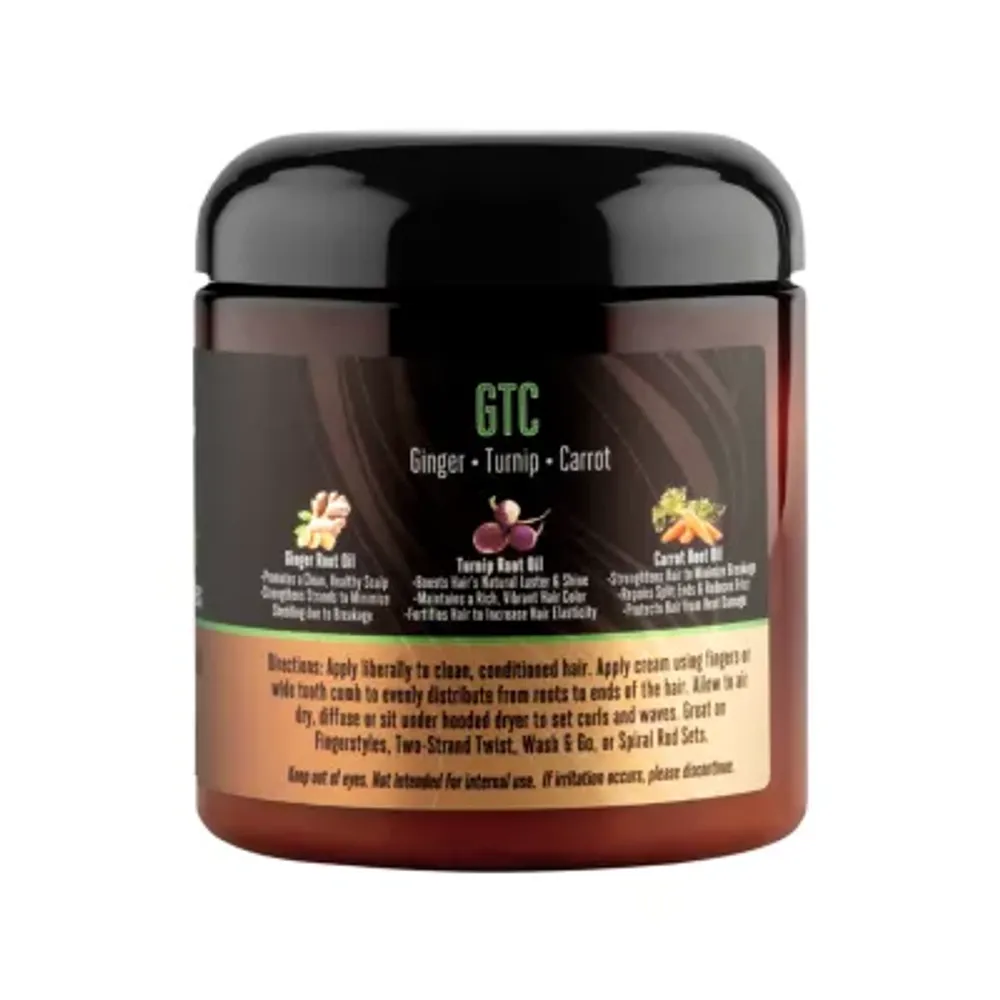 Rucker Roots Define & Stretch Curl Custard Hair Pomade-8 oz.