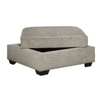 Signature Design by Ashley® Bovarian Upholstered Storage Ottoman