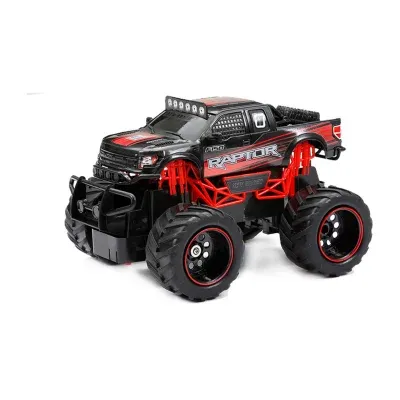 New Bright 1:24 Scale Rc Ff Truck Ford Raptor  Red 2-pc. Car