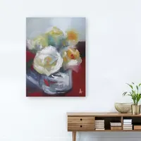 Lumaprints Wild Roses Ii Giclee Canvas Art