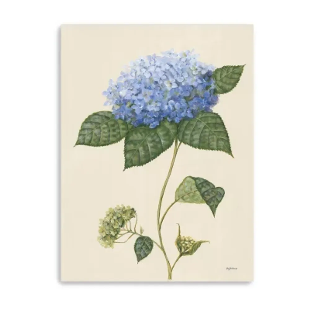 Lumaprints Blue Hydrangea Giclee Canvas Art