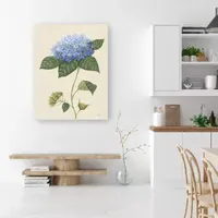 Lumaprints Blue Hydrangea Giclee Canvas Art