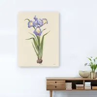 Lumaprints Blue Iris Giclee Canvas Art