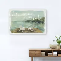 Lumaprints Lakeside Retreat I Giclee Canvas Art