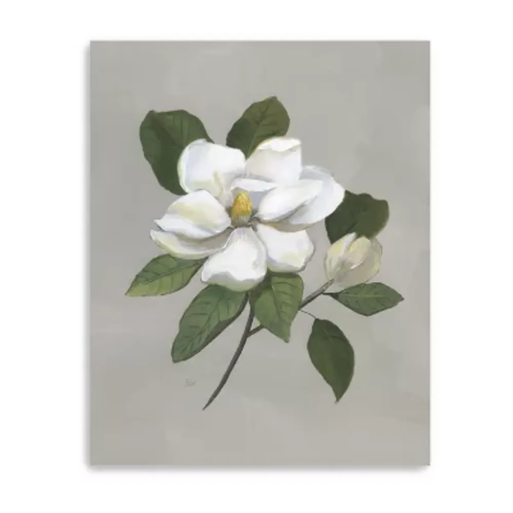 Lumaprints Botanical Magnolia Giclee Canvas Art