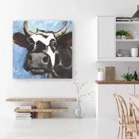 Lumaprints Cattle Close-Up Ii Giclee Canvas Art