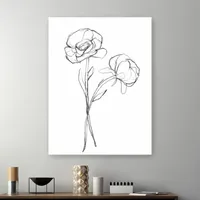 Lumaprints Stem Contour I Giclee Canvas Art