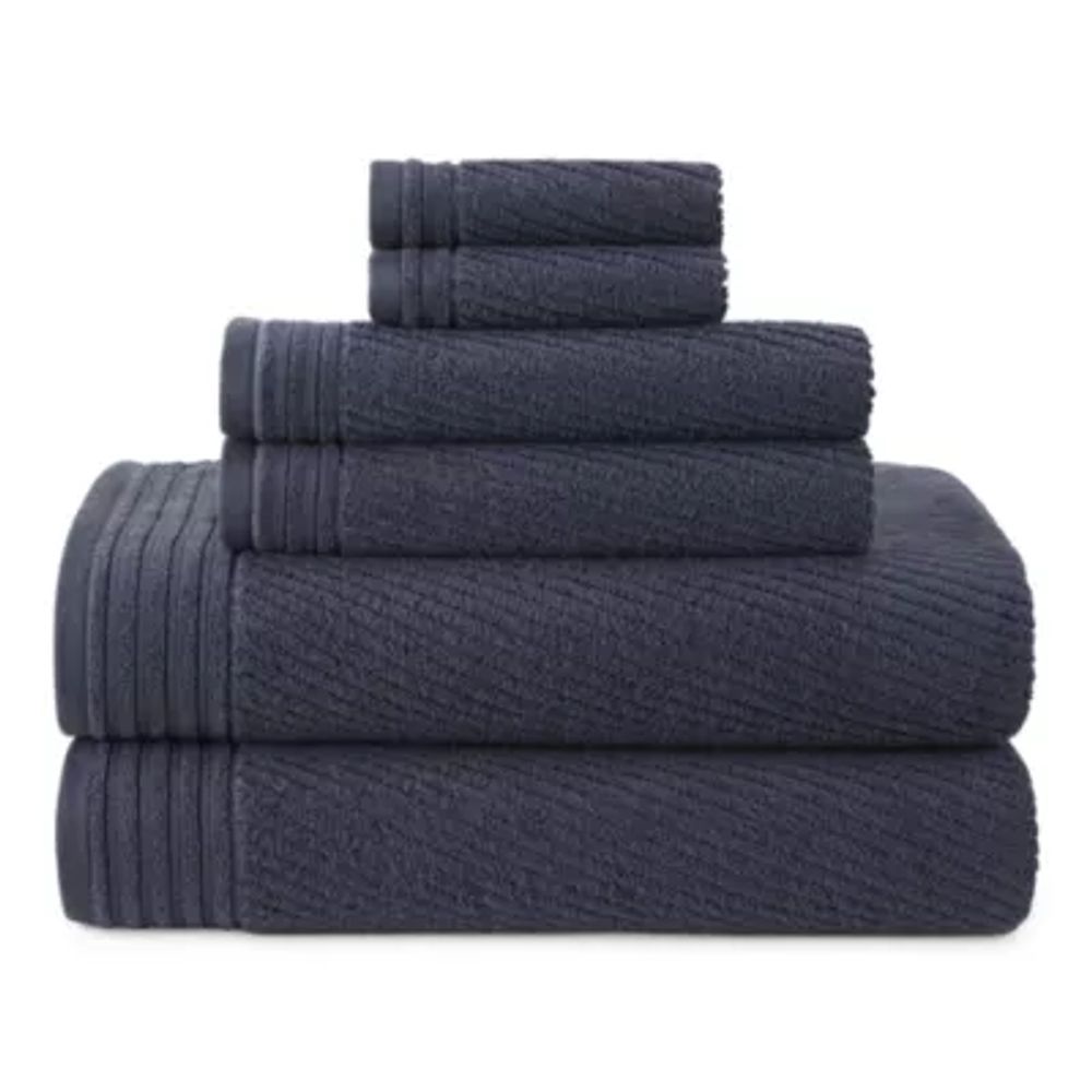 Linden Street Performance Antimicrobial Treated 6pc Bath Towel Set