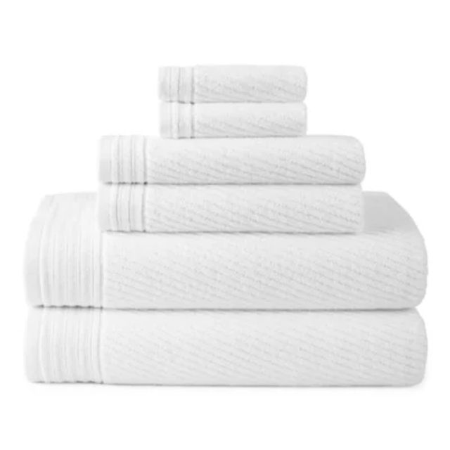 Linden Street Performance Antimicrobial Treated 6pc Bath Towel Set