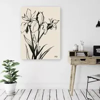 Lumaprints Iris Sketch Iii Giclee Canvas Art