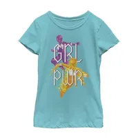 Little & Big Girls Crew Neck Short Sleeve Power Rangers Graphic T-Shirt