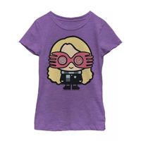 Little & Big Girls Crew Neck Short Sleeve Harry Potter Graphic T-Shirt