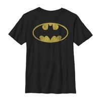 Little & Big Boys Crew Neck Short Sleeve Batman Graphic T-Shirt