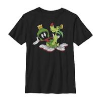 Little & Big Boys Crew Neck Short Sleeve Looney Tunes Graphic T-Shirt