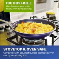 Granitestone -pc. Aluminum Dishwasher Safe Non-Stick Cookware Set