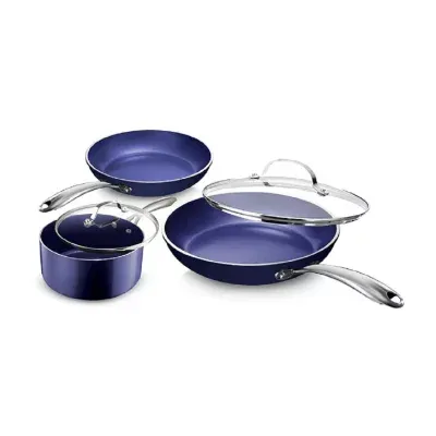 Granitestone Blue 5-pc. Nonstick Cookware Set