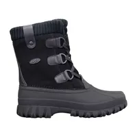 Lugz Womens Stormy Water Resistant Flat Heel Winter Boots