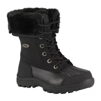 Lugz Womens Tambora Water Resistant Flat Heel Winter Boots