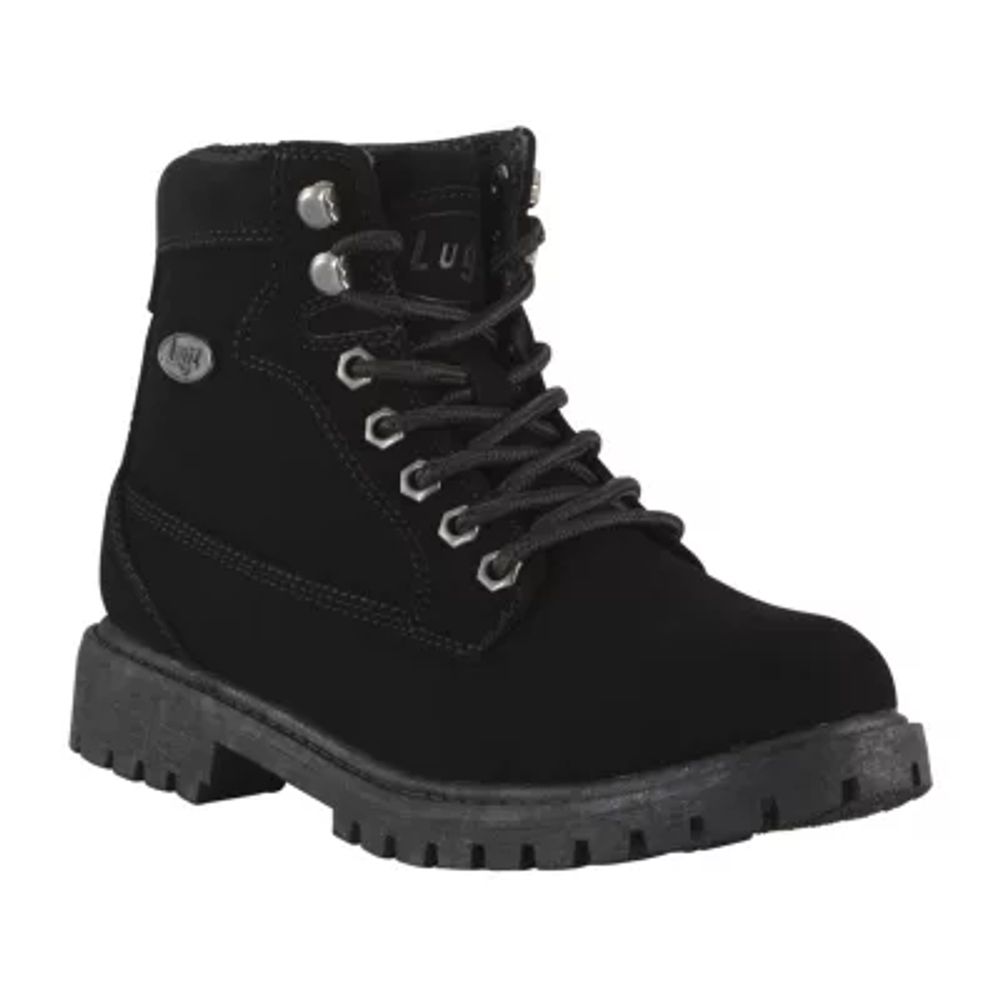 Lugz Womens Mantle Hi Flat Heel Lace Up Boots