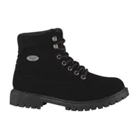 Lugz Womens Mantle Hi Flat Heel Lace Up Boots