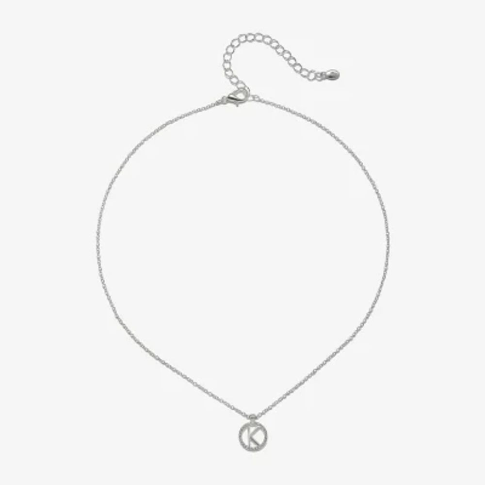 Bijoux Bar Initial Womens Pendant Necklaces