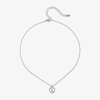 Bijoux Bar Initial Womens Pendant Necklaces