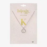 Bijoux Bar Initial Womens Pendant Necklaces
