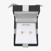 10K Gold 6mm Ball Stud Earrings