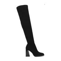 Torgeis Womens Sasha Block Heel Over the Knee Boots