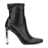 Torgeis Womens Chiara Block Heel Dress Boots