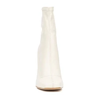 Torgeis Womens Chiara Block Heel Dress Boots