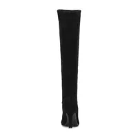 Torgeis Womens Donatella Stiletto Heel Dress Boots