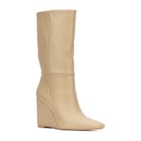 Torgeis Womens Milan Wedge Heel Dress Boots