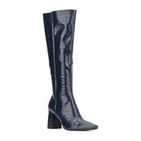 Torgeis Womens Angelica Block Heel Dress Boots