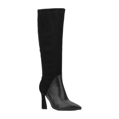 Torgeis Womens Mia Stiletto Heel Dress Boots