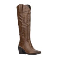 Torgeis Womens Arizona Block Heel Dress Boots