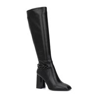 Torgeis Womens Lauren Block Heel Dress Boots