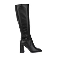 Torgeis Womens Lauren Block Heel Dress Boots