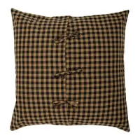 VHC Brands Country Check Euro Sham