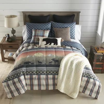 Your Lifestyle By Donna Sharp Morning Path 3-pc. Midweight Reversible Comforter Set
