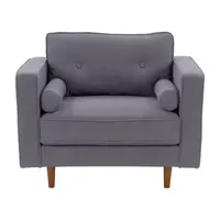 Mulberry Tufted Club Chair