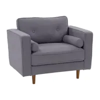 Mulberry Tufted Club Chair