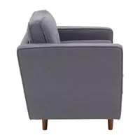 Mulberry Tufted Club Chair