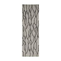 Weave And Wander Fadden Abstract Hand Tufted Indoor Rectangle Runners