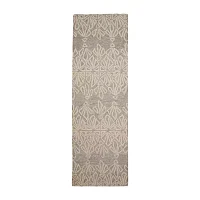 Weave And Wander Fadden Geometric Hand Tufted Indoor Rectangle Runners