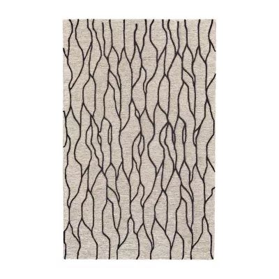 Weave And Wander Fadden Abstract Hand Tufted Indoor Rectangle Accent Rugs