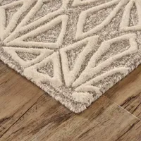 Weave And Wander Fadden Geometric Hand Tufted Indoor Rectangle Accent Rugs