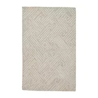 Weave And Wander Fadden Geometric Hand Tufted Indoor Rectangle Area Rugs